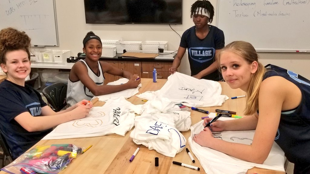 The Village School makes “Let Maori Play” t-shirts