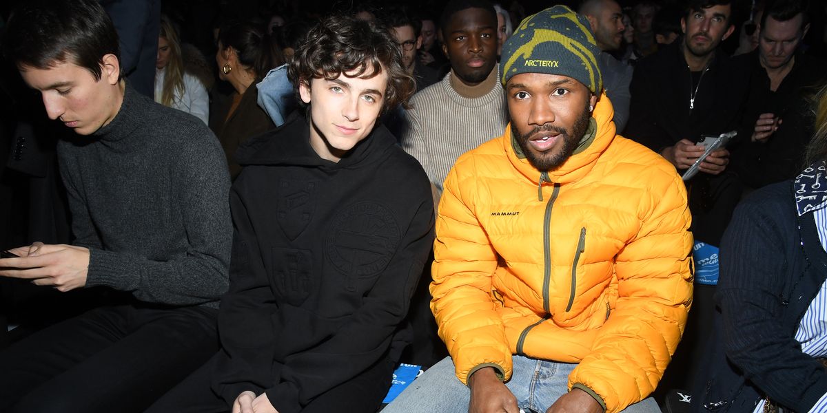 Timothée Chalamet and Frank Ocean Take Paris Fashion Week