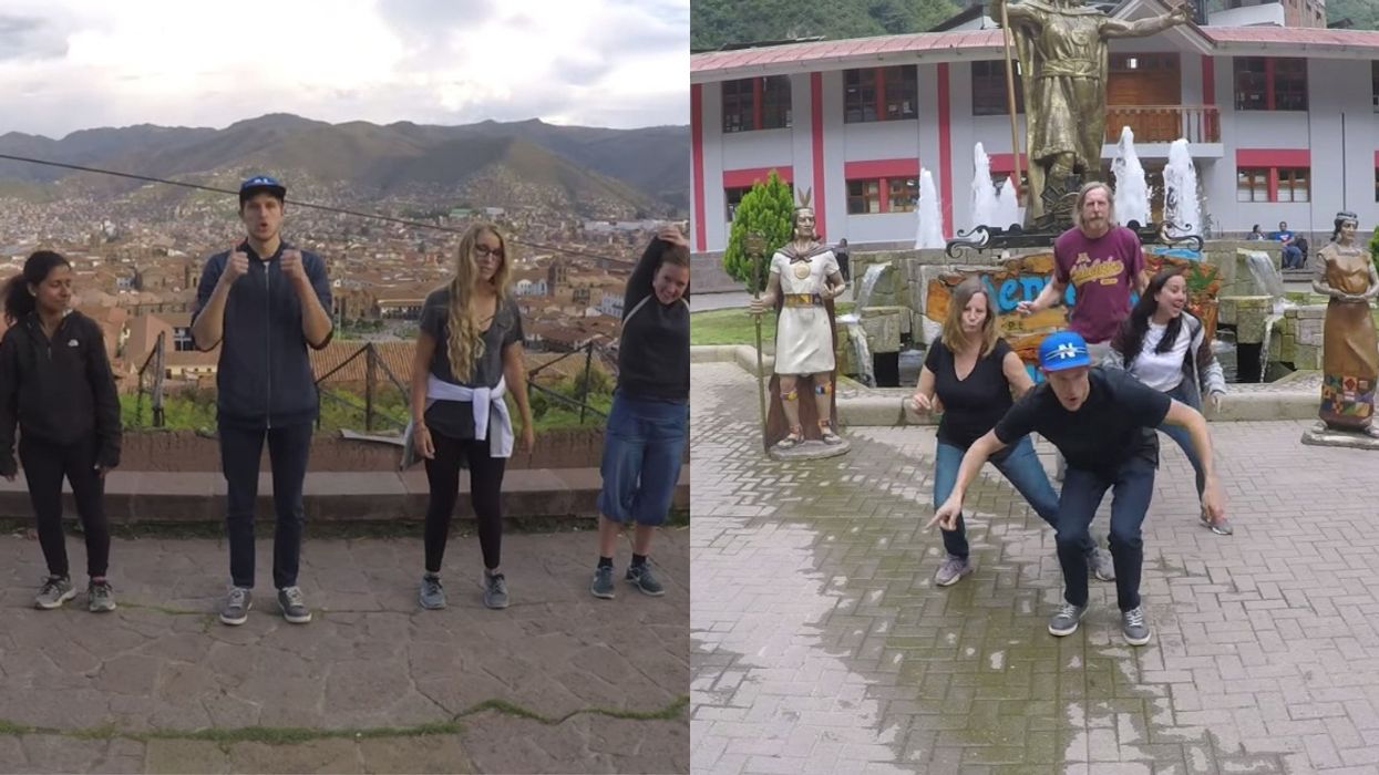 This Guy Dancing The Same Dance With 1,000 Strangers From Around The World Will Restore Your Faith In Humanity š