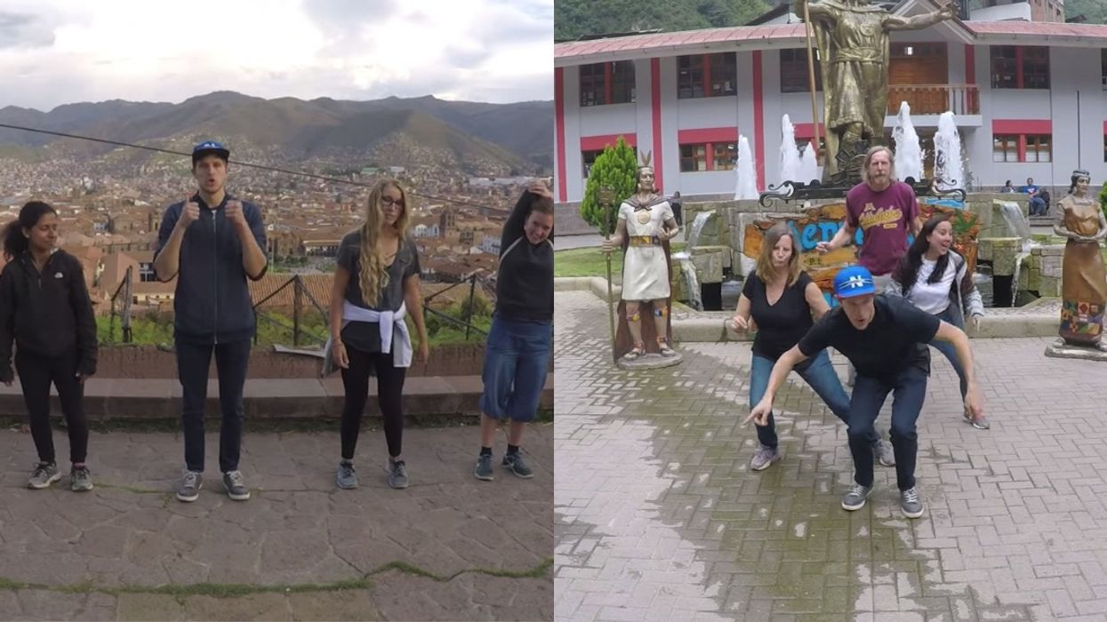 This Guy Dancing The Same Dance With 1,000 Strangers From Around The World Will Restore Your Faith In Humanity 😍