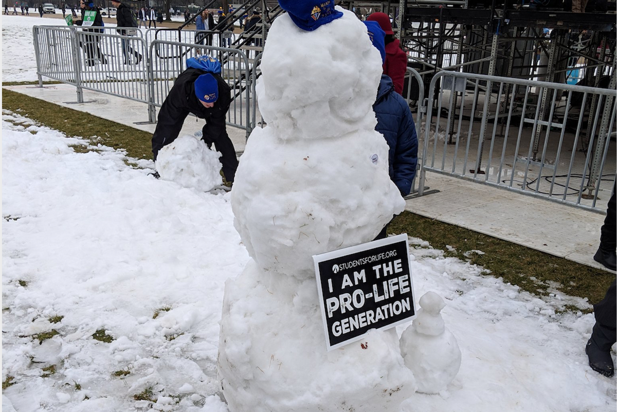Anti-Choicers, Ben Shapiro March For Their Own Stunning Lack Of Self-Awareness