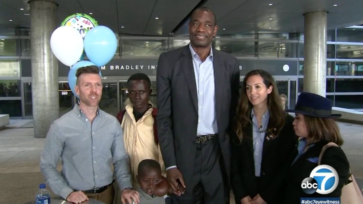 Retired NBA Star Helps Young Congolese Boy With Massive Life-Threatening Tumor On His Face