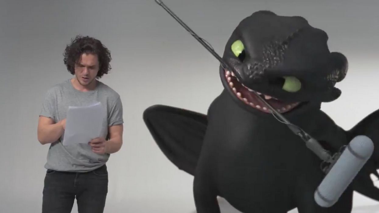 Fans Are Swooning Over This 'How To Train Your Dragon' Video With Kit Harington And Toothless