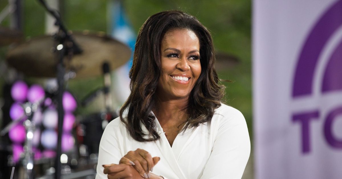 Michelle Obama Nails Fortnite's 'Orange Justice' Dance While Visiting Children's Hospital