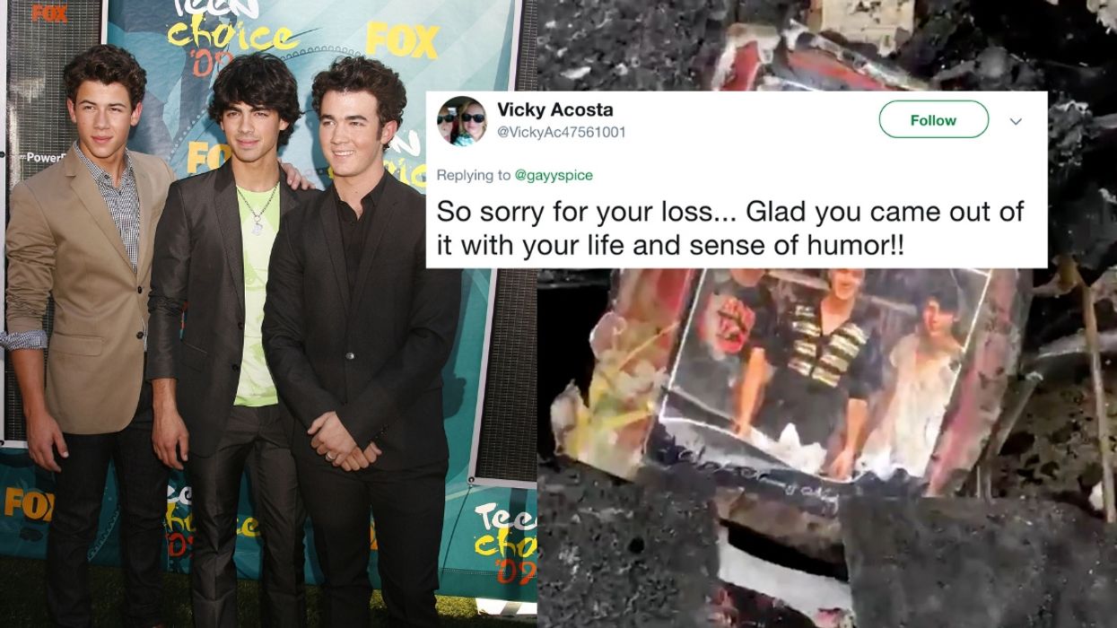 Jonas Brothers Book Found Intact In Ruins Of House Fire—And The Title Is Irony At Its Finest 😂
