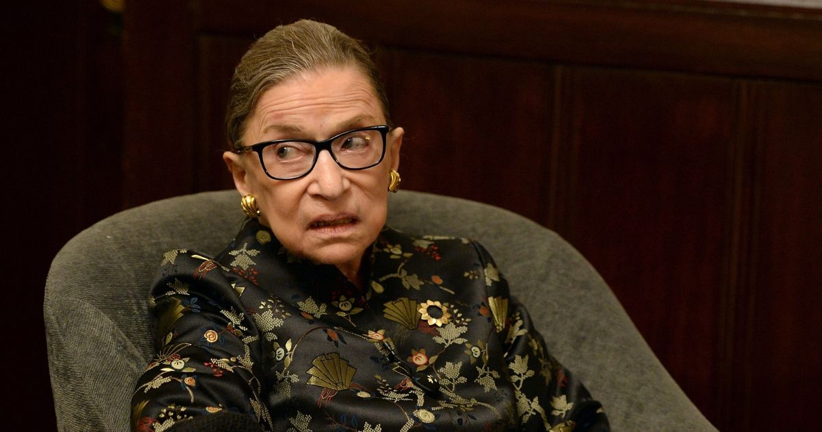 Ruth Bader Ginsburg Wore A Badass Gift From A Fan For Her Latest Supreme Court Portrait 🔥