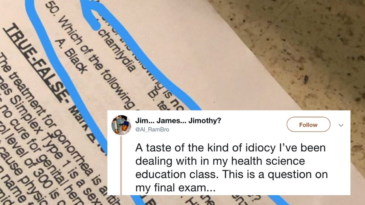 California University Professor Under Fire For Random Racist Question On Science Health Exam