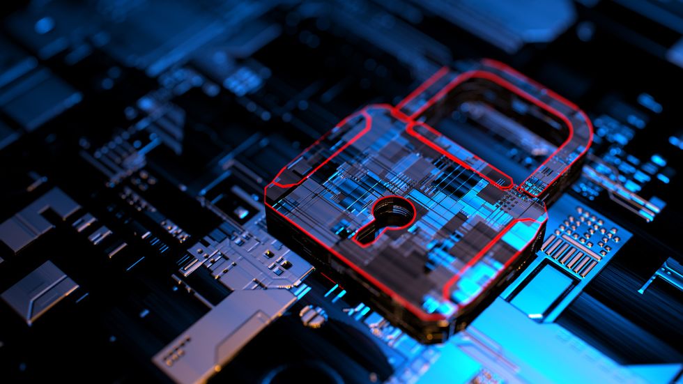 illustration of a lock