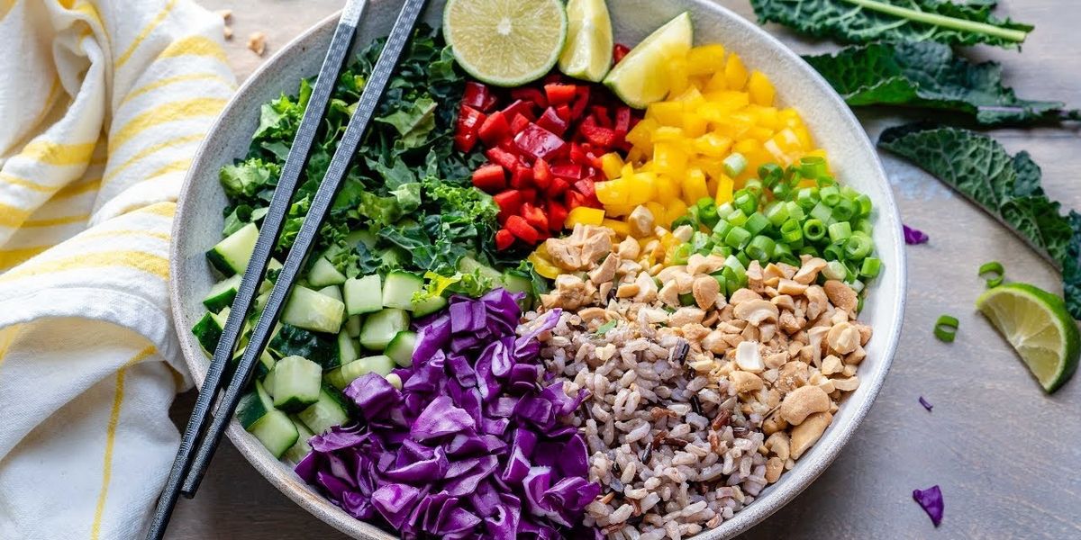 Vegan Thai Rice Salad Recipe