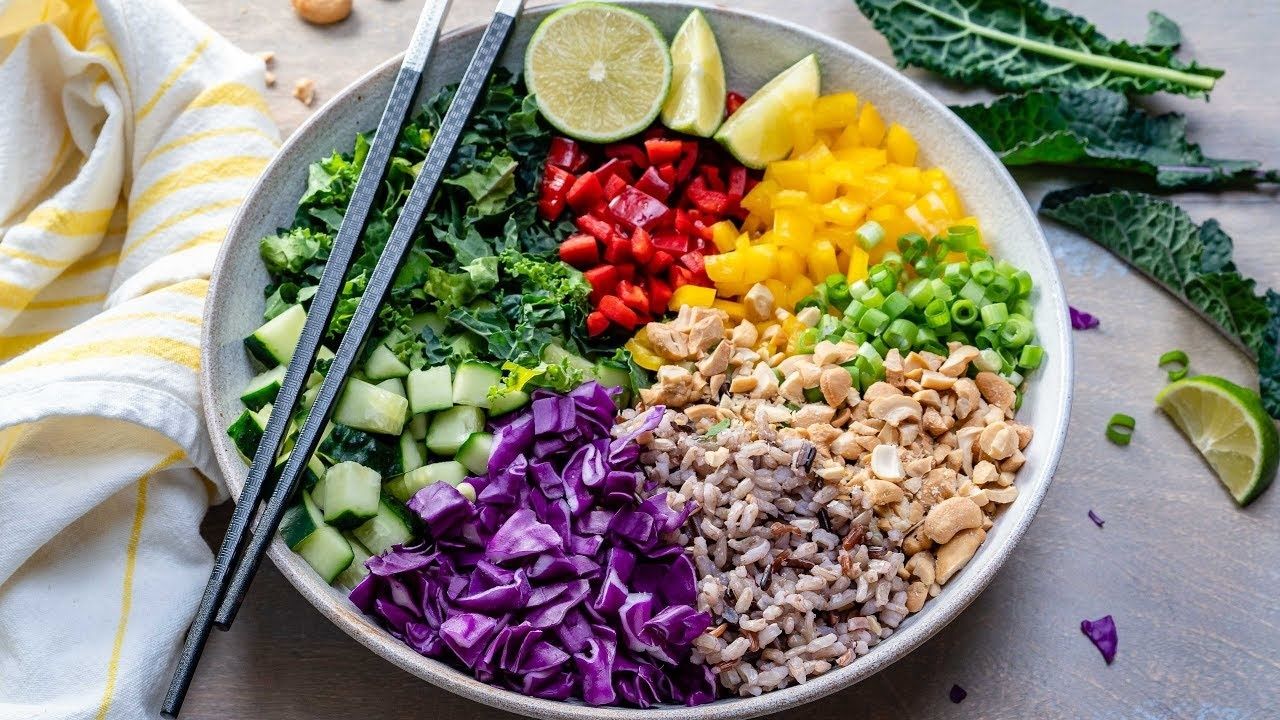 Vegan Thai Rice Salad Recipe