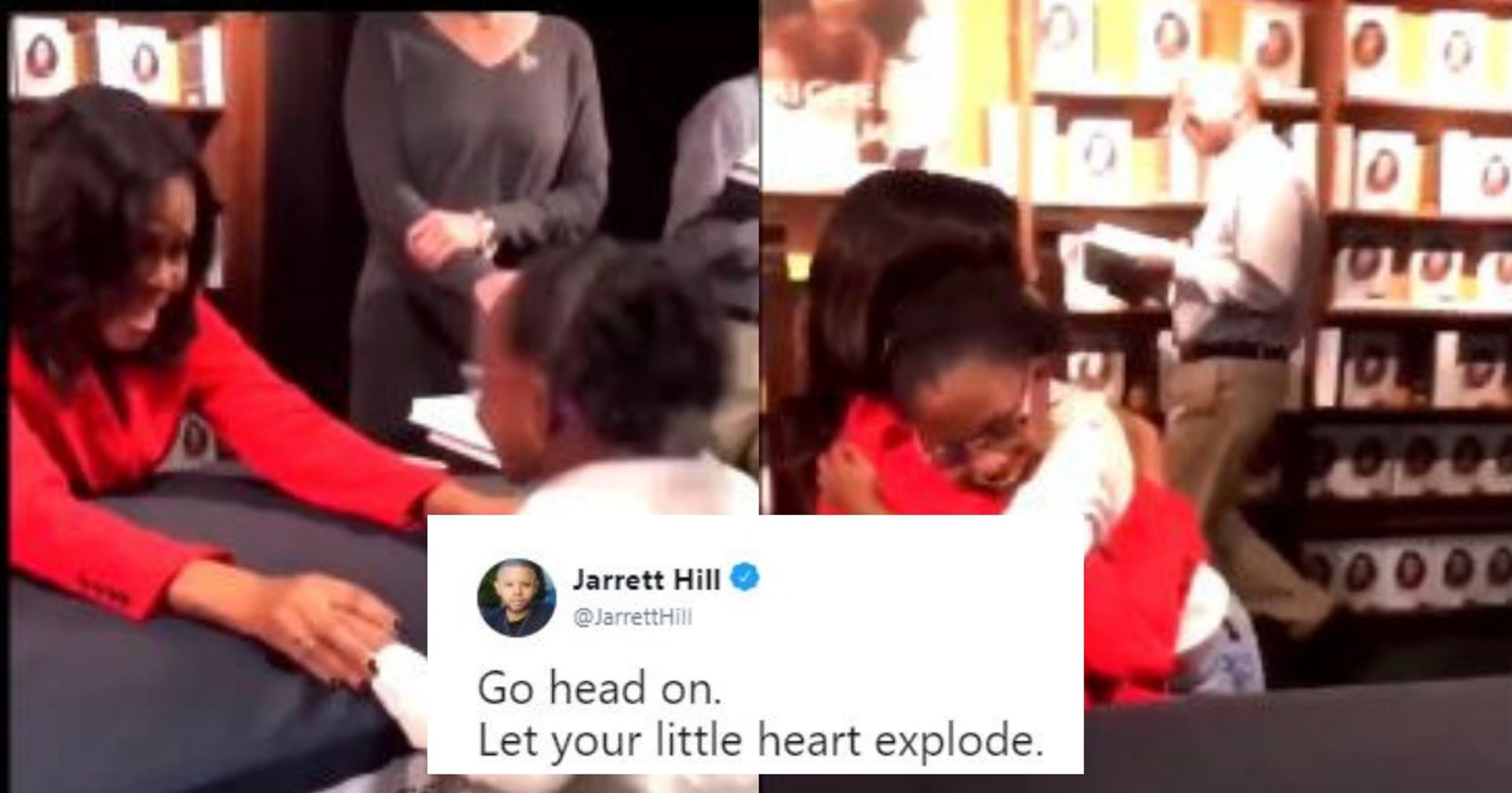 This Viral Video Of A Very Excited Little Girl Meeting Michelle Obama Will Put A Smile On Your Face 😍