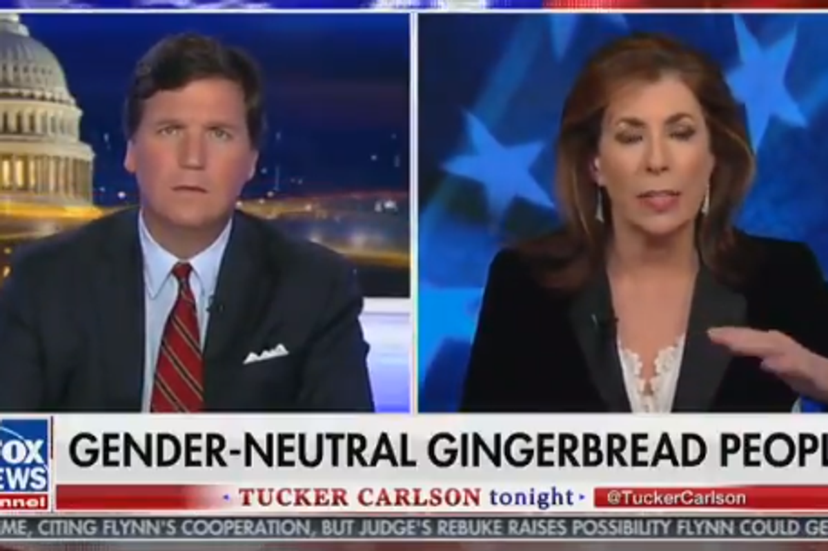 Tucker Carlson And Fox News Lesbian Know Who Has A Penis, And It's COOKIES!