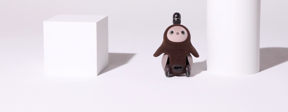 Cuddle friendly robot Loyot