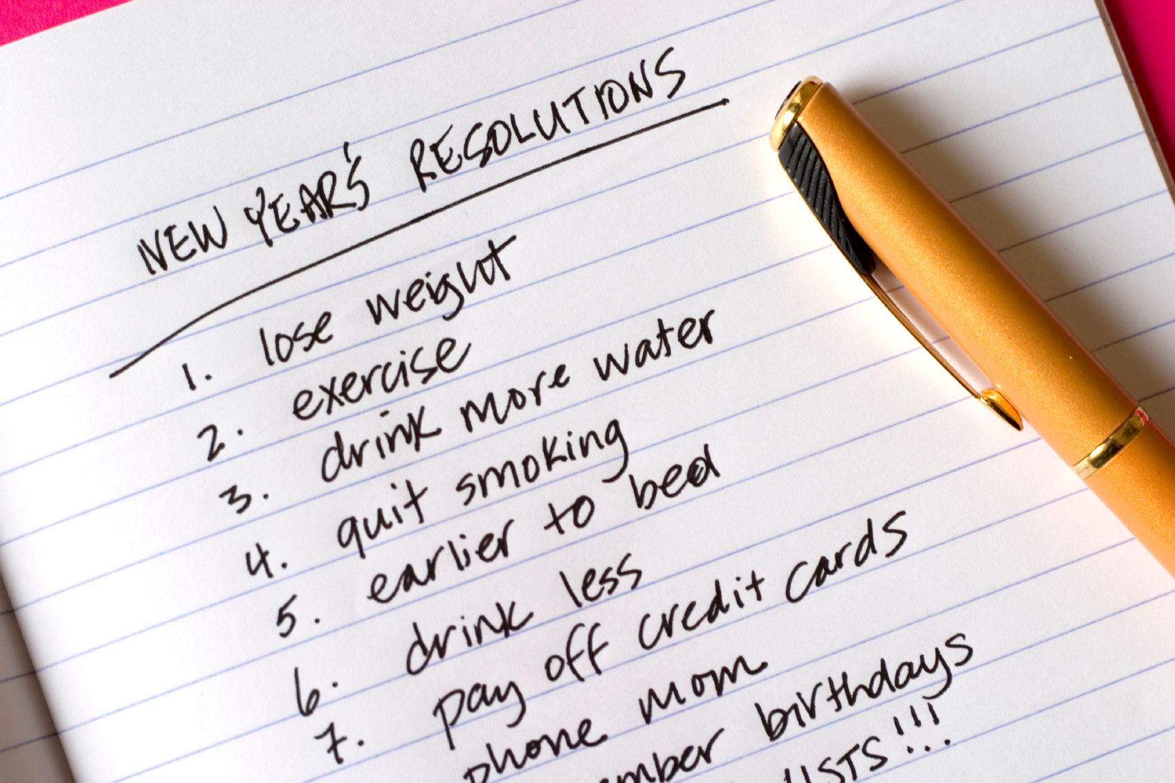 How to kick start your New Year's resolution NOW!