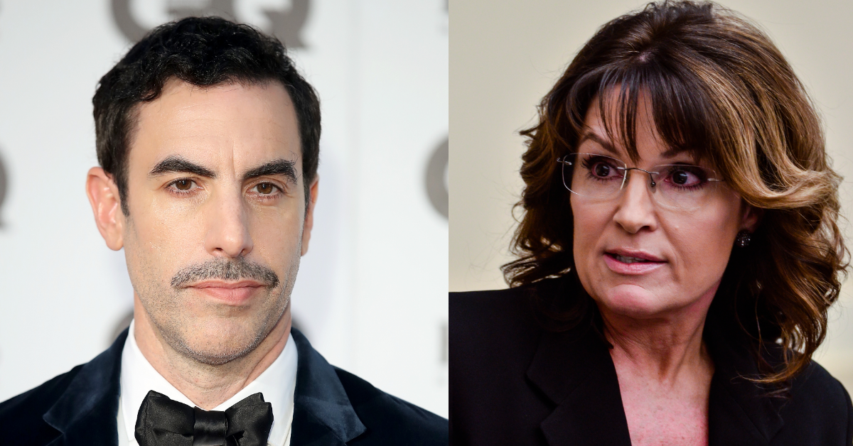 Sacha Baron Cohen Explains Why Sarah Palin's Interview Was Left On The Cutting Room Floor