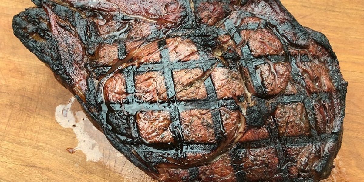 Grilled Monster Tomahawk Steak My Recipe Magic