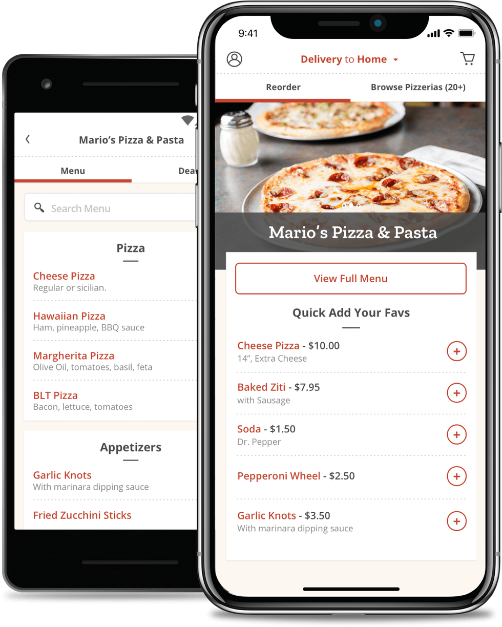 a photo of smartphone with Slicelife app