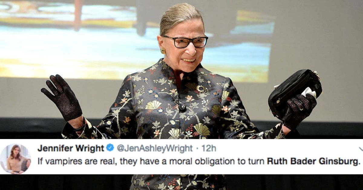 Ruth Bader Ginsburg Is Already Back At Work After Cancer Surgeryâ€”And Twitter Is Impressed ðŸ˜®