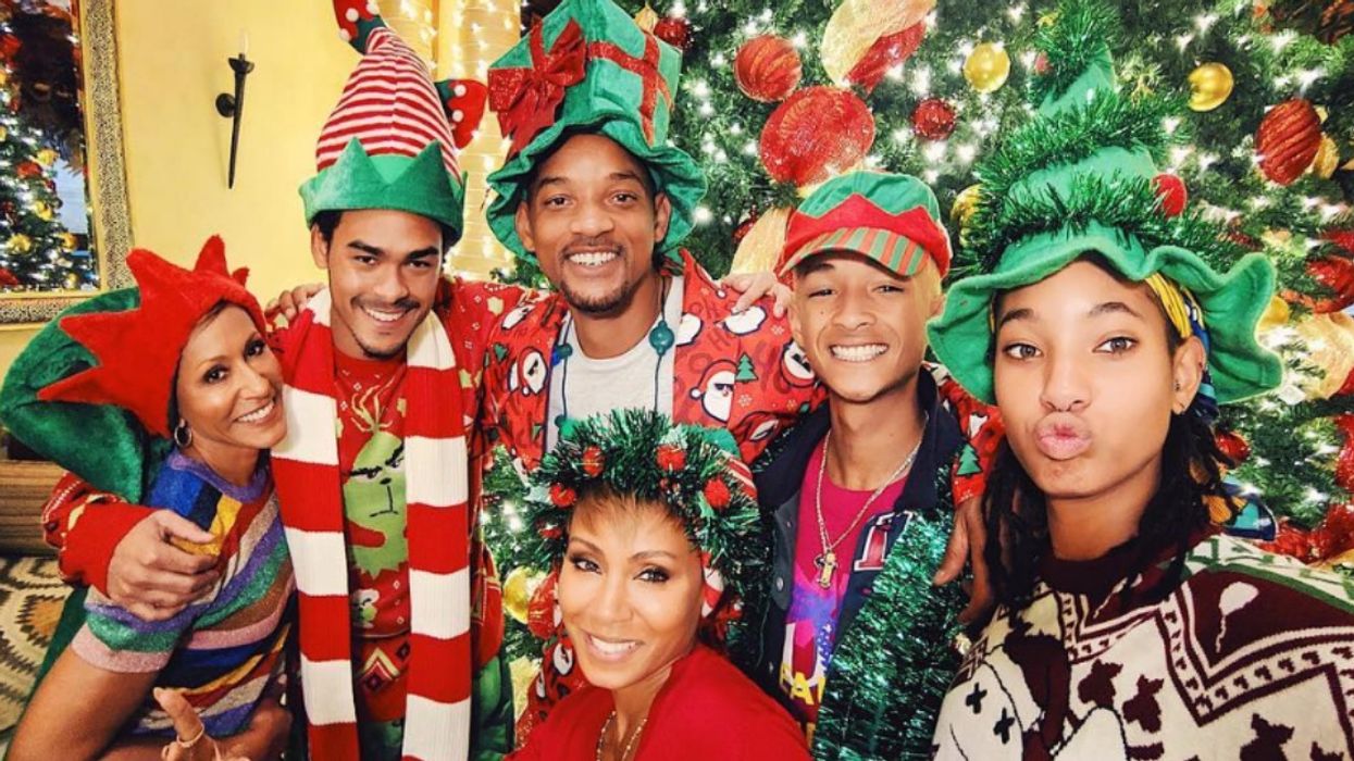 Will Smith Forced His Family To Go All Out For Christmas—And They're Definitely Making Spirits Bright 😂