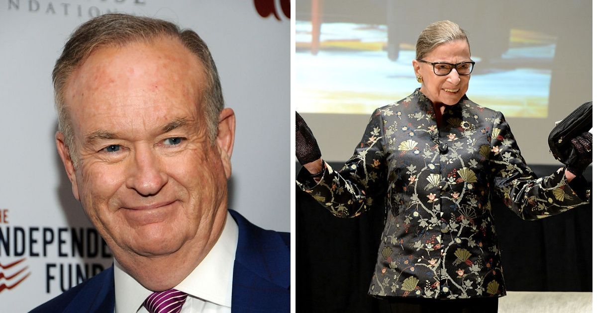 Bill O'Reilly Slammed For Tasteless Tweet About Ruth Bader Ginsburg Following Her Surgery