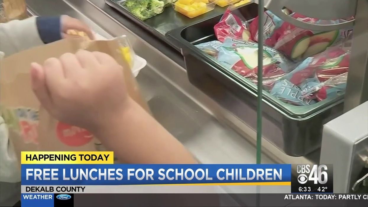 Anonymous donor opens Georgia school cafeterias to feed children who are hungry during holidays
