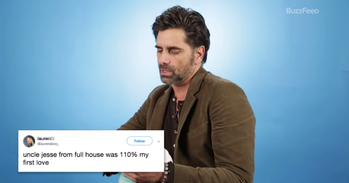 We Can't Get Enough Of John Stamos Reading Thirsty Tweets From His Fans