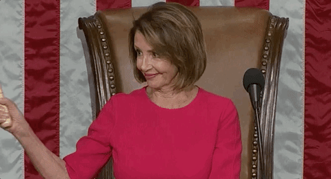 Let's Liveblog Nancy Pelosi's Facial Expressions While Some Dipsh*t Pretends To Be President