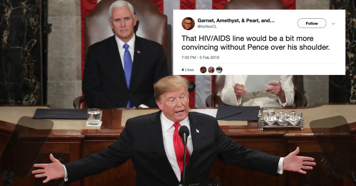 Trump Said He Wants To 'Defeat AIDS' In His State Of The Union Speech—And Everyone Is Skeptical For The Same Reason