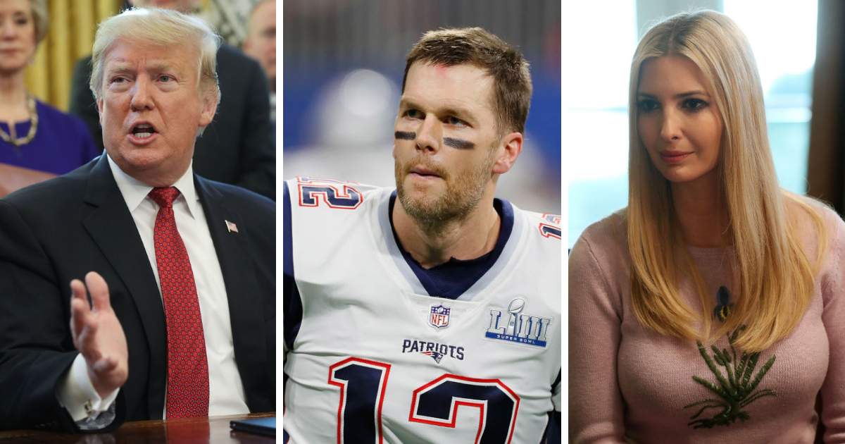 Trump Once Left An Awkward Voicemail For Tom Brady Ribbing Him For Not Being Able To 'Win' Ivanka