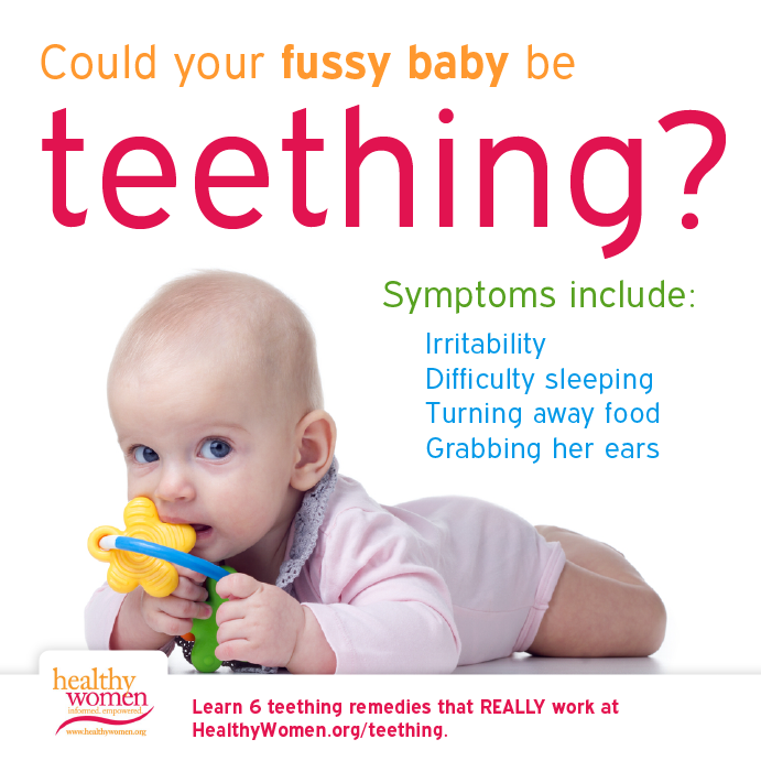 teething remedies for 4 month old