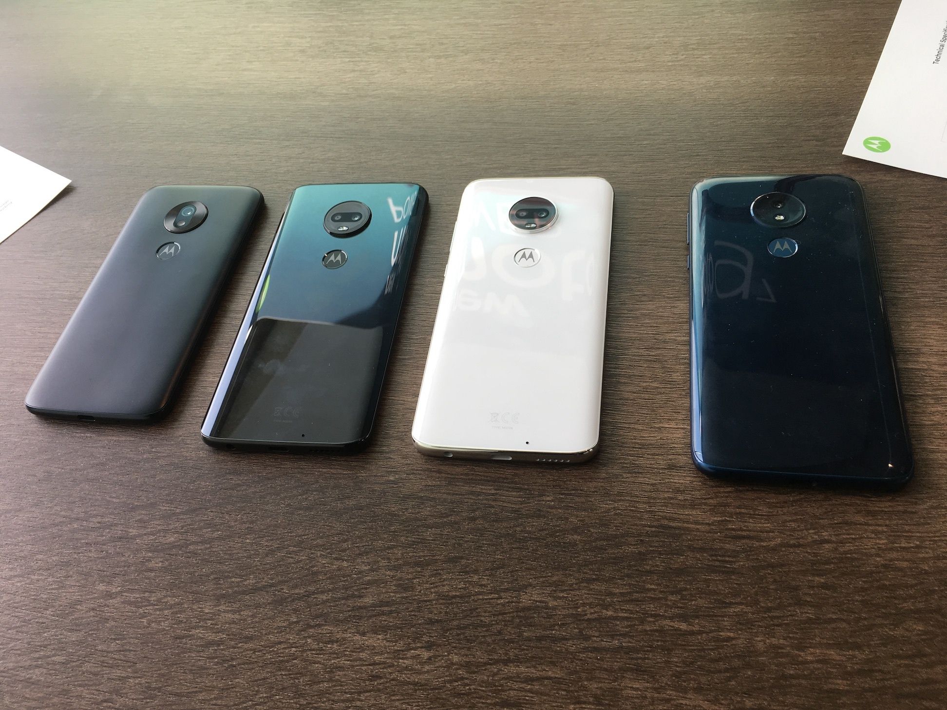 Motorola rolls out Moto G7 line, with four new phones