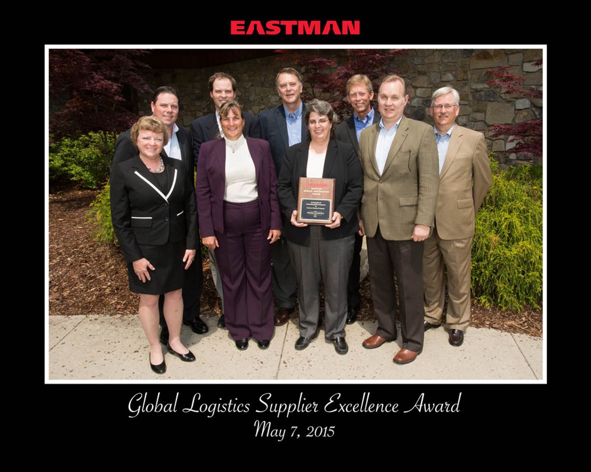 Penske Recognized for Supplier Excellence by Eastman Chemical