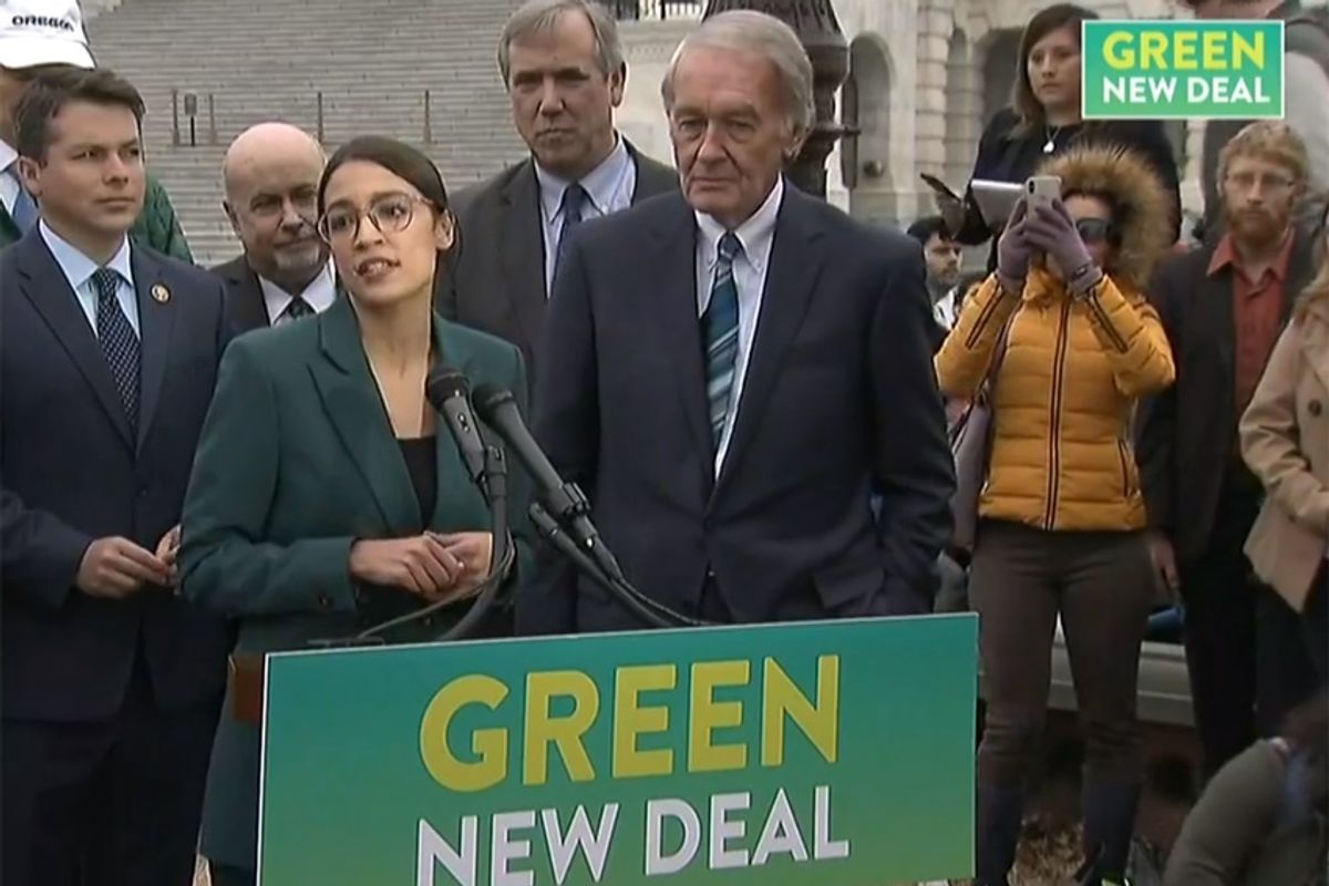 Green New Deal? ONE, PLEASE!