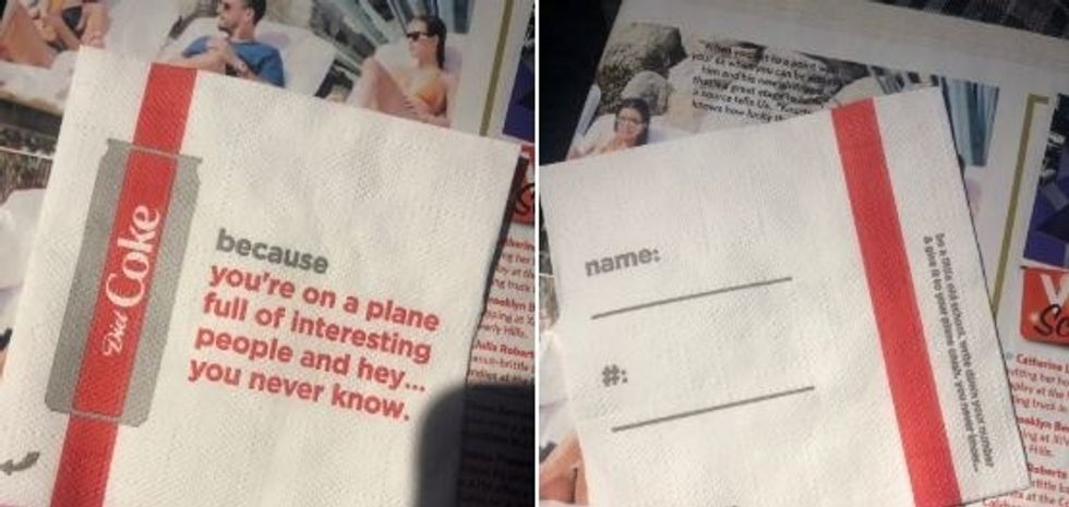 People Are Mad Over Delta's Cute, Harmless Little Napkins, No Wonder Love Is Dead In 2019