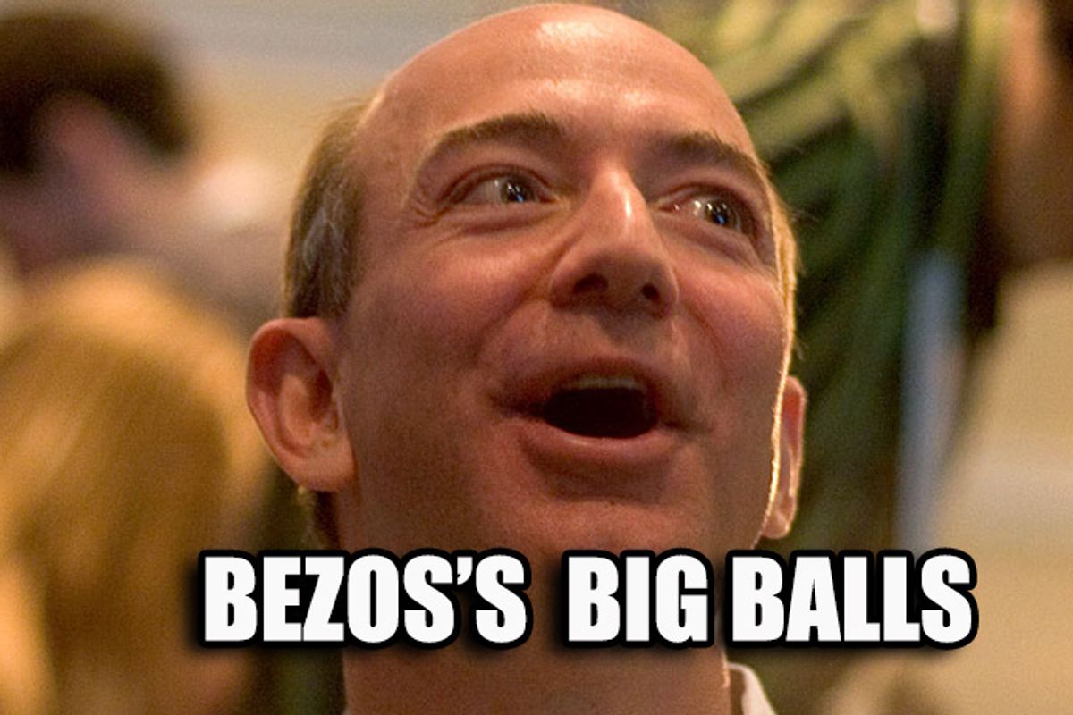 Bezos Whips It Out. Wonkagenda For Fri., Feb. 8, 2019