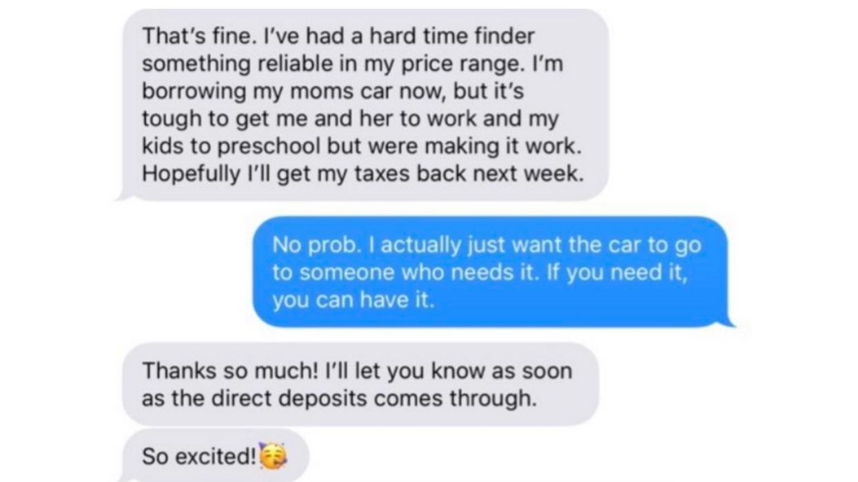 This Couple Cleverly Tricked A Stranger In Need Into Getting A Free Car