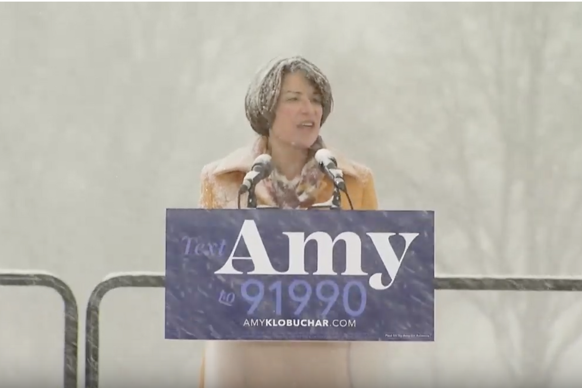Amy Klobuchar Announces 2020 Presidential Run From BOOM ISLAND!