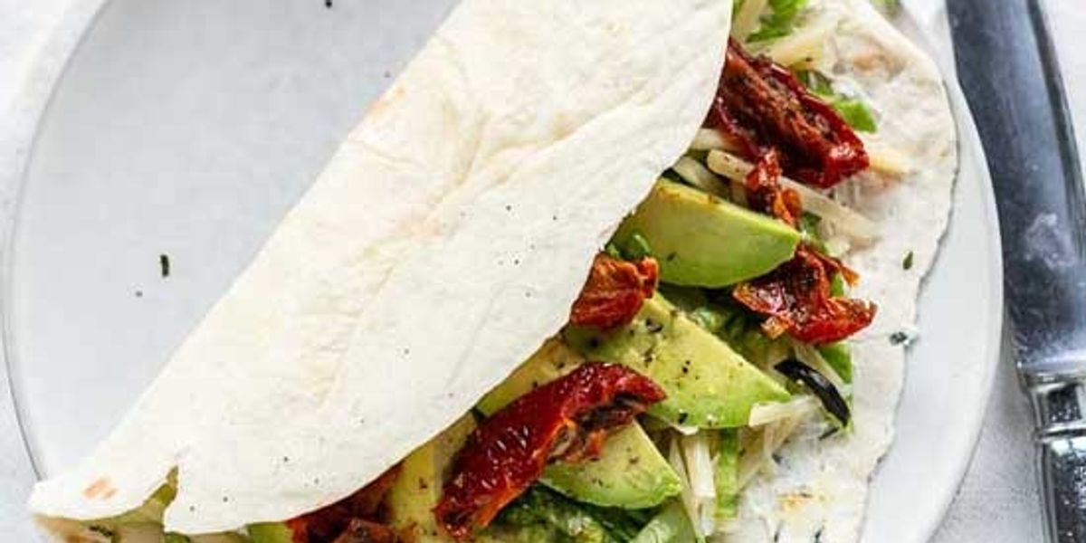 Easy lunch wraps - My Recipe Magic