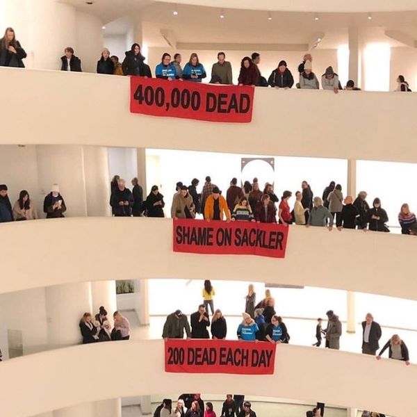 Nan Goldin Leads Protests at Guggenheim and the Met