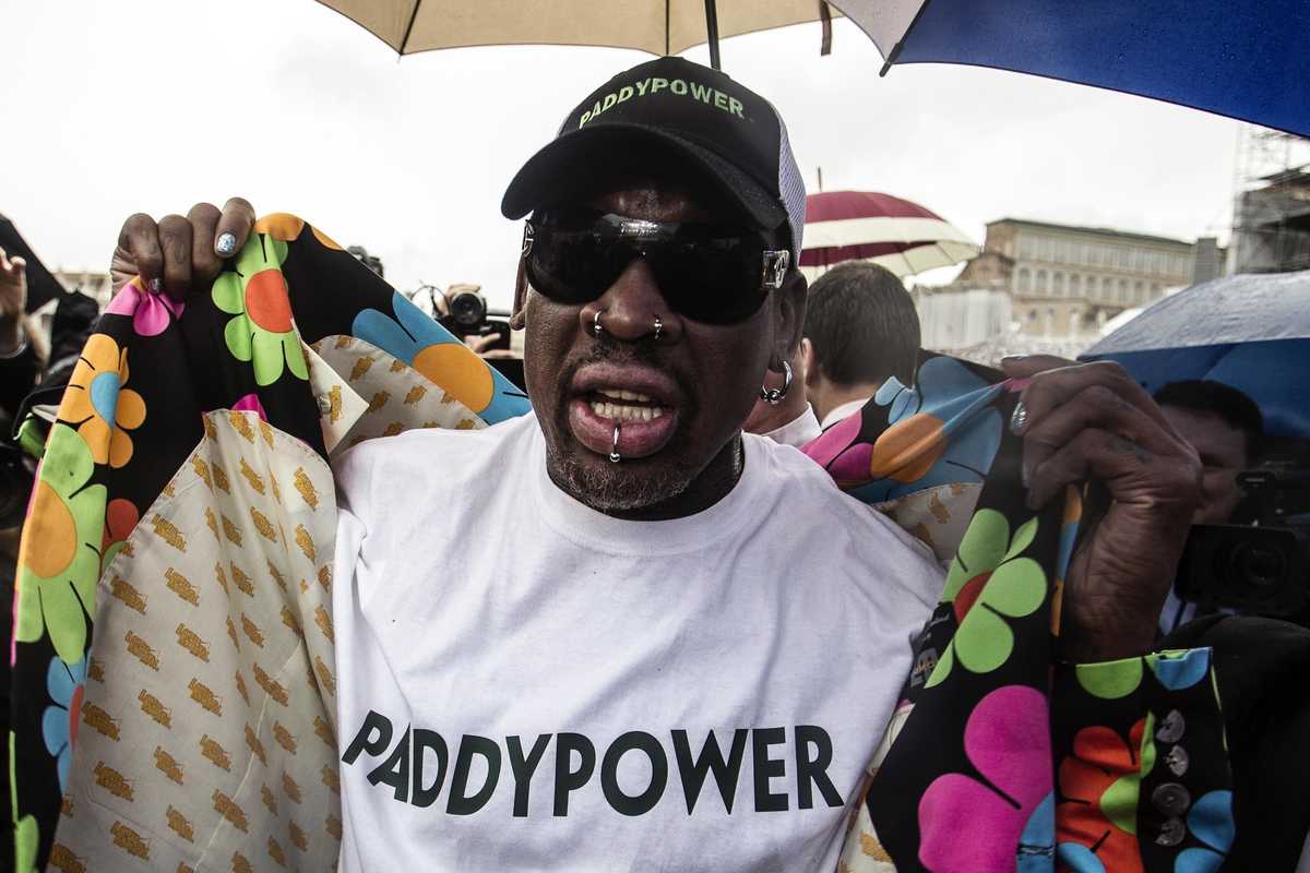 Dennis Rodman in lacrime per l'incontro tra «gli amici» Trump e Kim