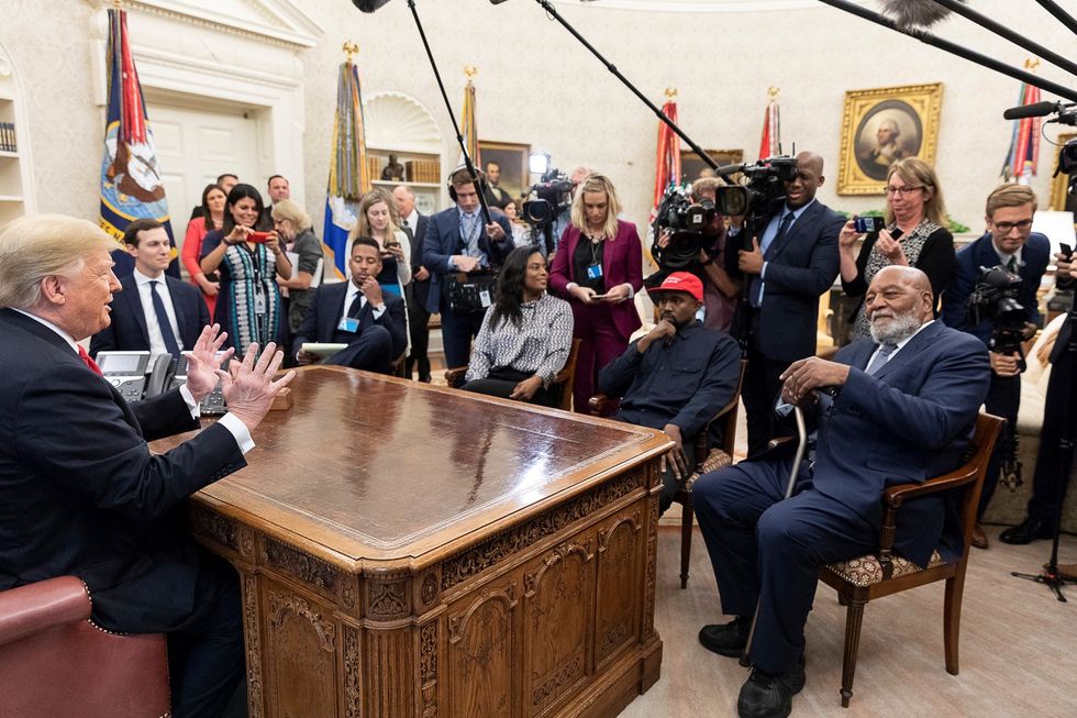 Trump Cares For Blacks Like Bush #governmentshutdown