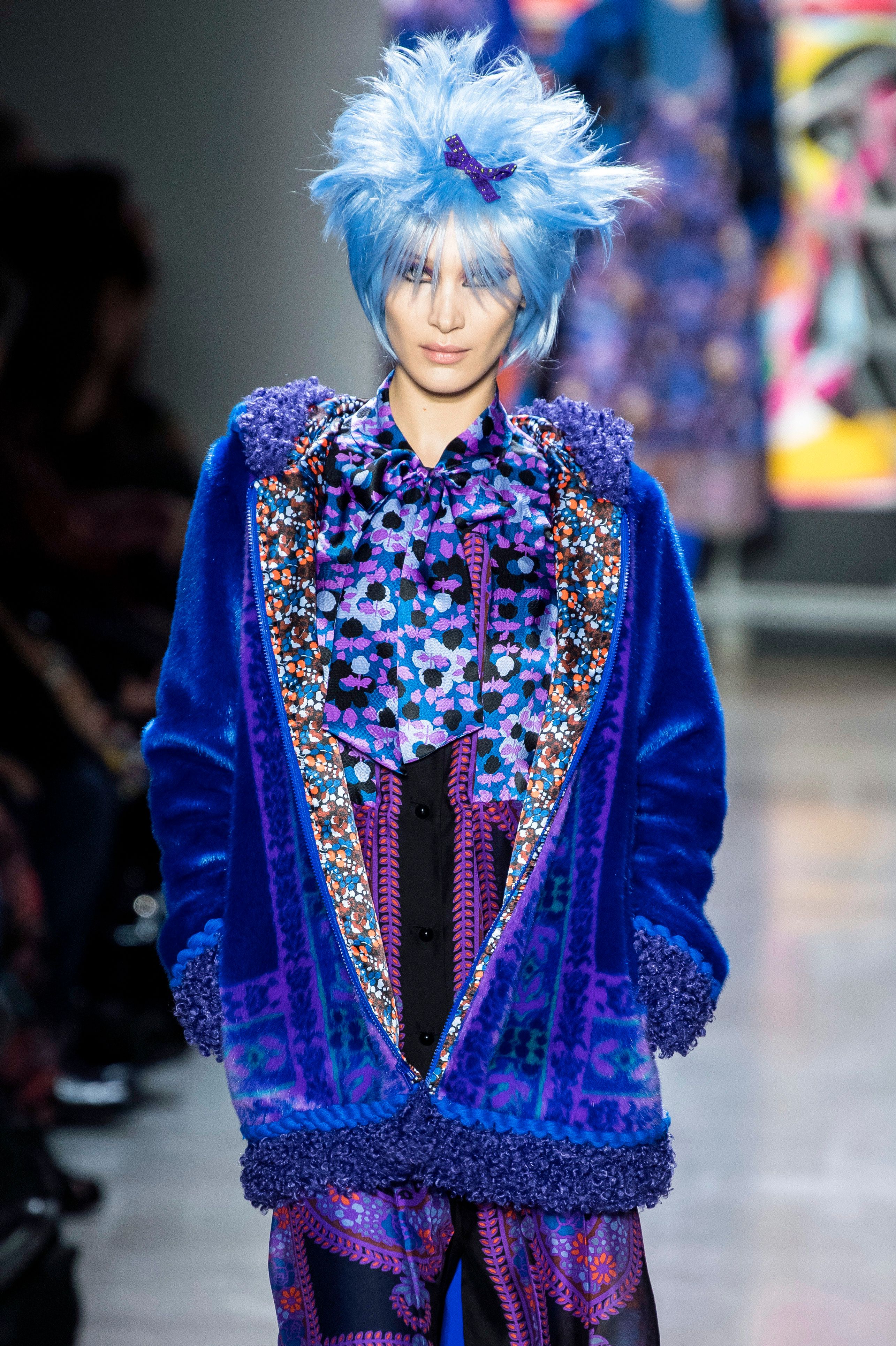 Anna Sui Wants You to Match Your Hair to Your Outfit - PAPER Magazine