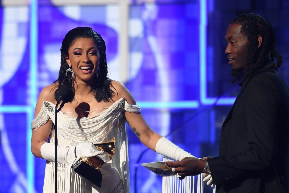 Cardi B Grammy win