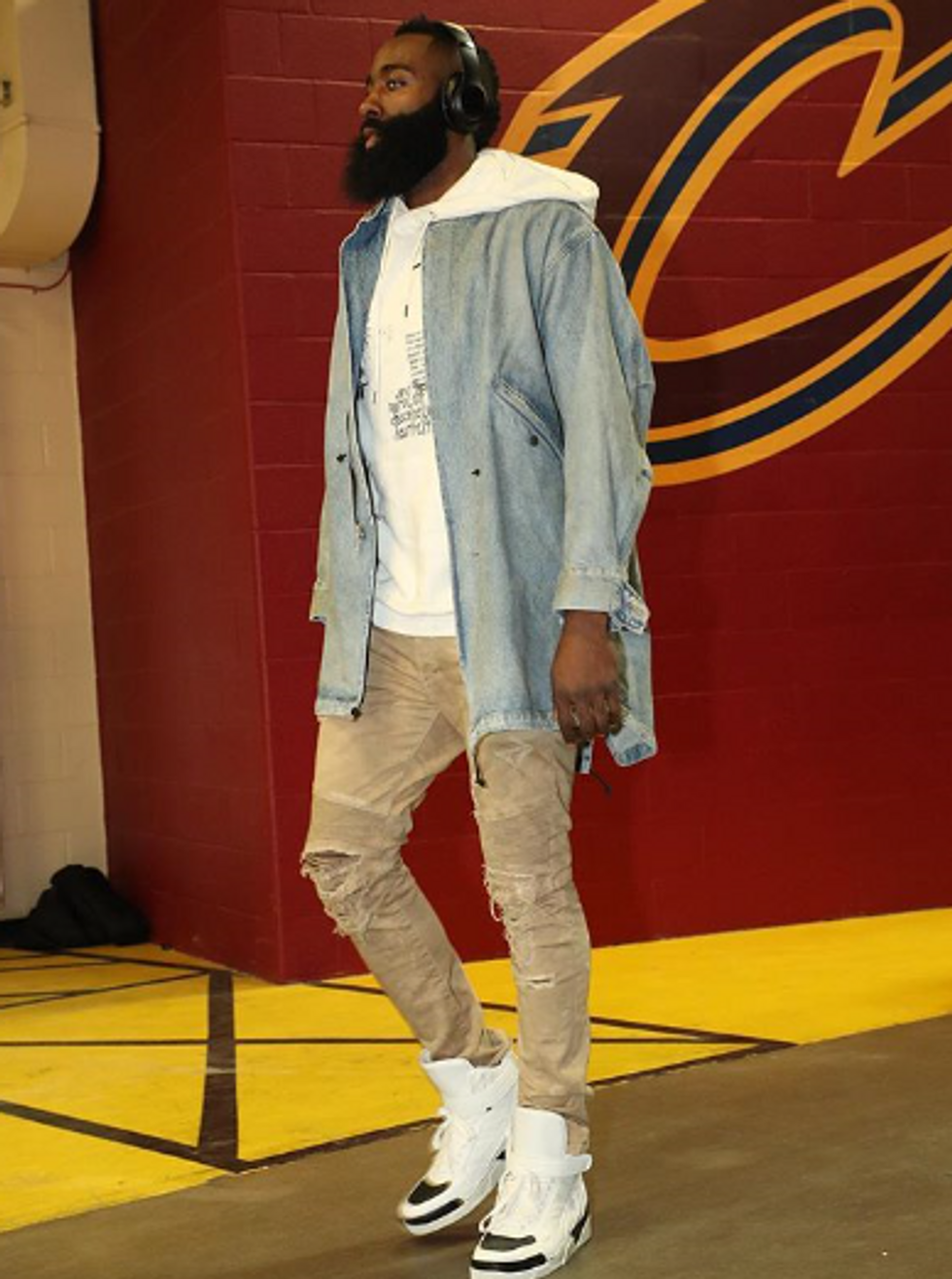 NBA - NBA Draft Fashion resurfaced by BBVA: James Harden