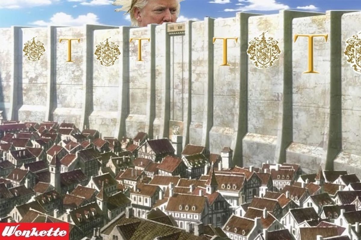 Trump's Plan B: Make WALL From California's Ashes, Tears Of Puerto Ricans