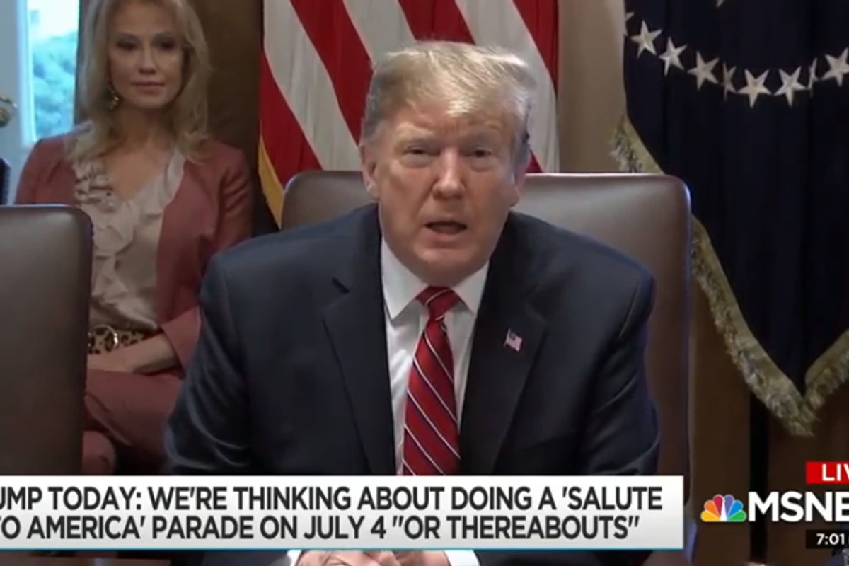 President Good Brain Invents Fourth Of July