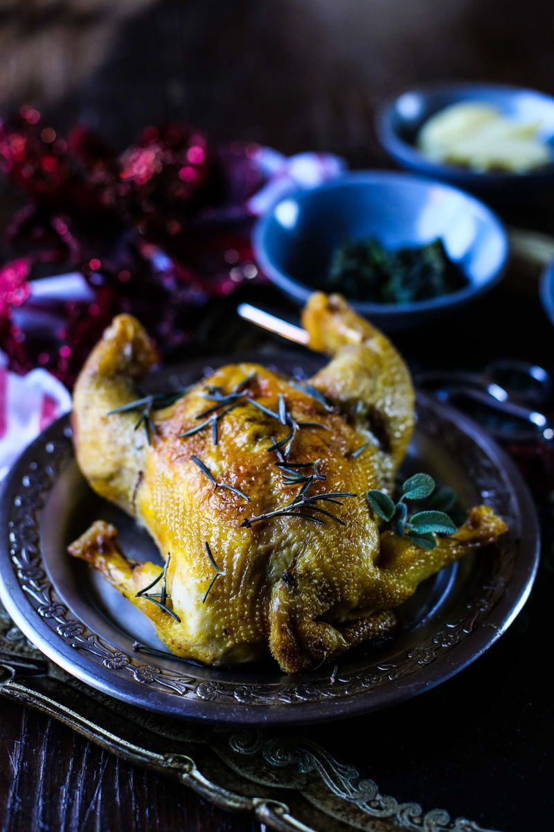Il cappone ospite d’onore al pranzo di Natale
