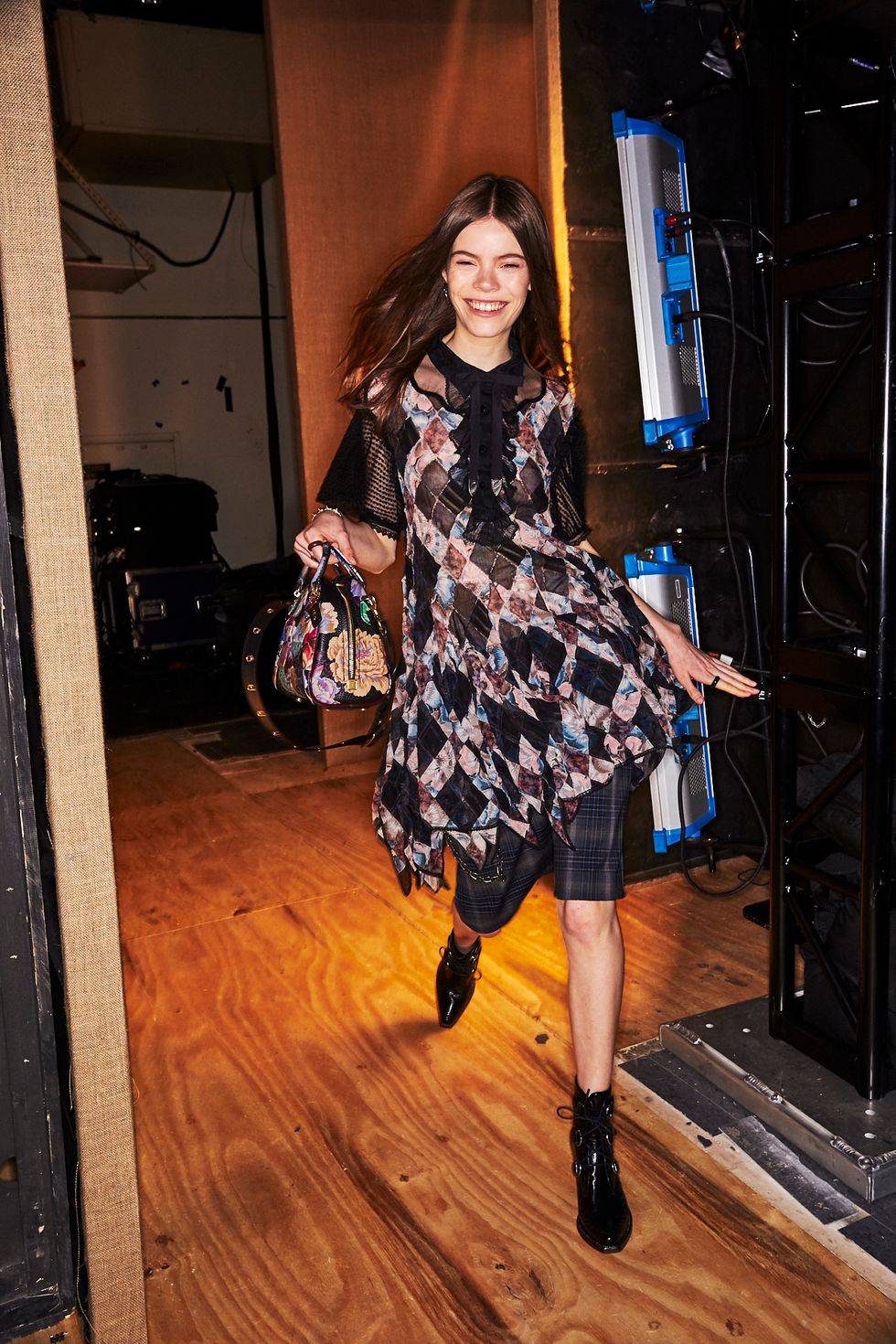 Painterly Prints and Basketball Dressing at Coach Fall 2019 PAPER