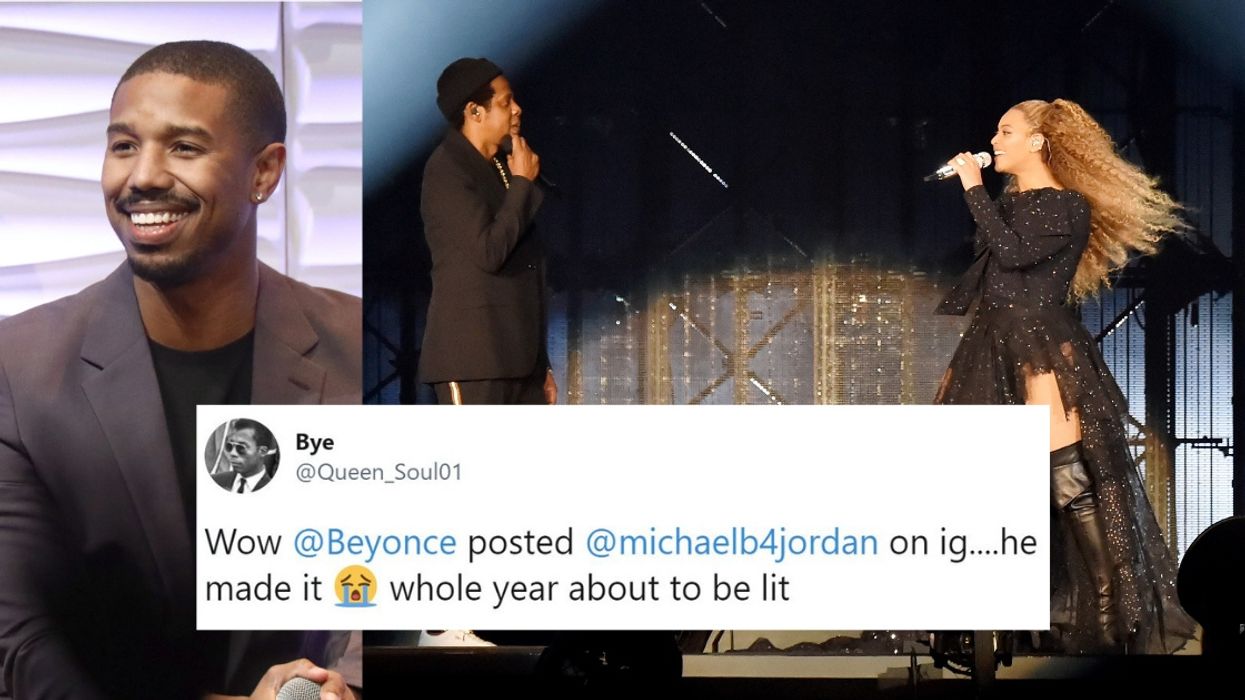 Michael B. Jordan's Epic Photo Chilling With Beyoncé And Jay-Z Is Total #SquadGoals