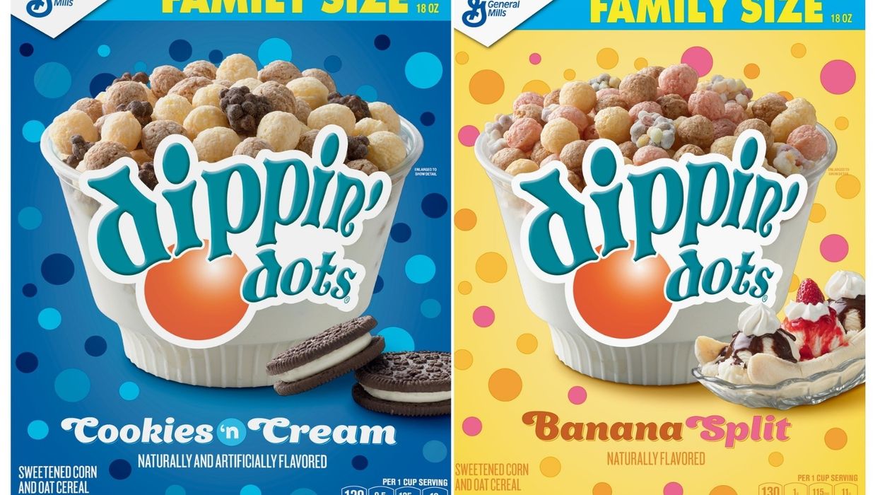 Dippin Dots Cereal is the breakfast of the future